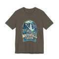 Waterfall Chaser T-Shirt — Mostly Chasing Parking Funny Road Trip Hiking Tee