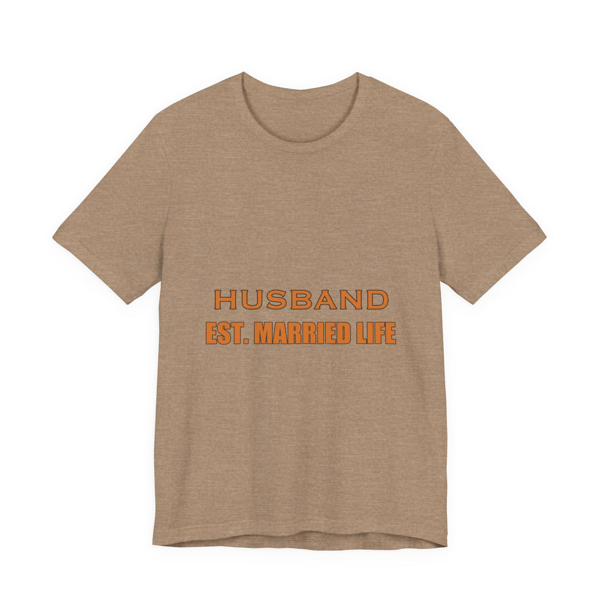Husband Est. Married Life T-Shirt — Funny Marriage Humor Vintage Tee