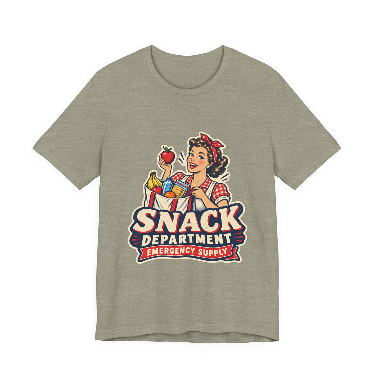 Snack Department Emergency Supply Vintage Grocery Pinup Tee
