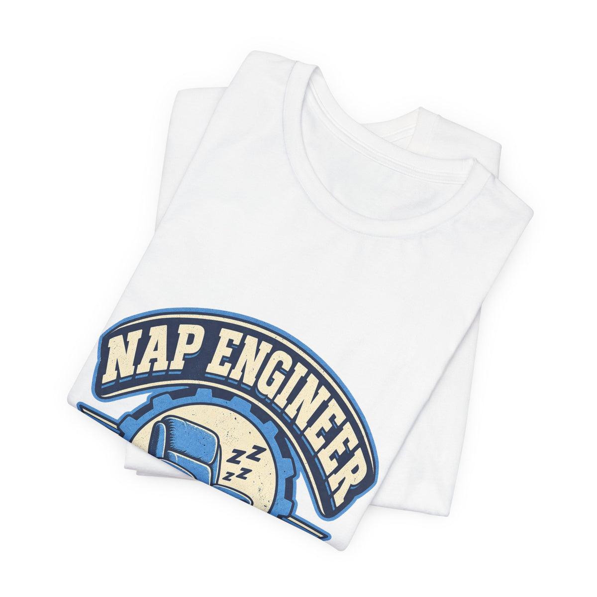 Vintage Nap Engineer T-Shirt — Field Tested Daily Recliner Design