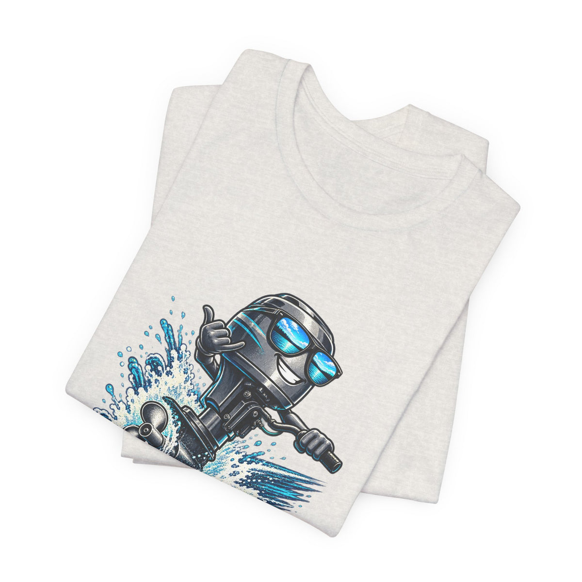 Current Mood: Outboard T-Shirt — Funny Boating and Outboard Motor Graphic Tee