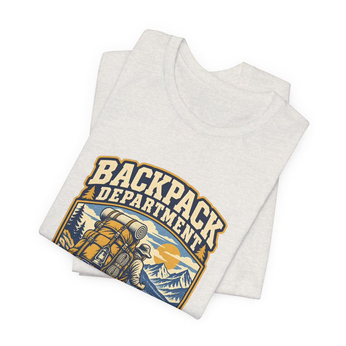 Backpack Department T-Shirt — Carrying the Group Vintage Hiking Tee