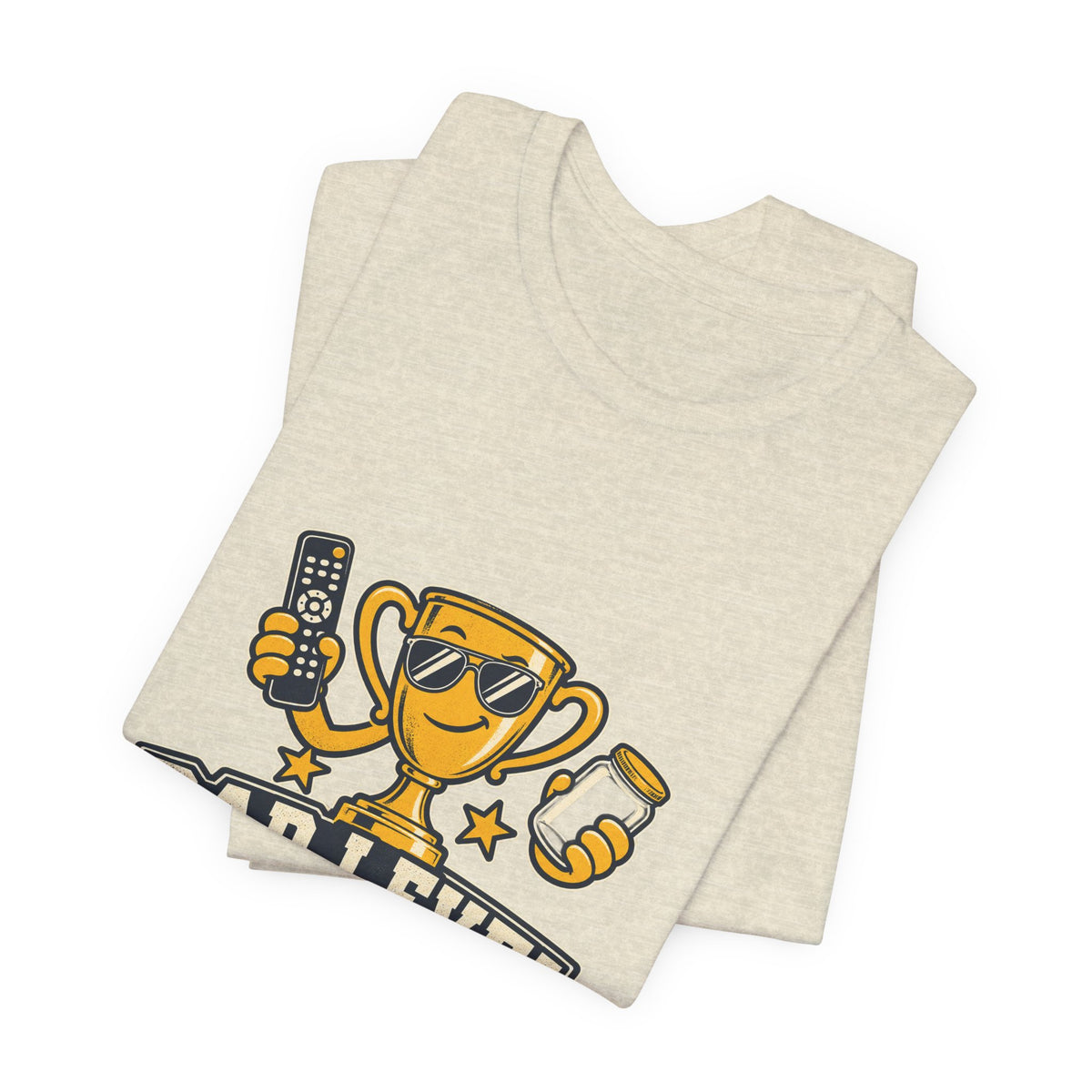 Dad Level Expert T-Shirt — Funny Trophy Dad Gift with Remote Finder, Jar Opener & Light Checker