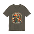 Husband Outfitter Coffee Keys Receipts T-Shirt — Retro Multitasker Husband Humor Tee