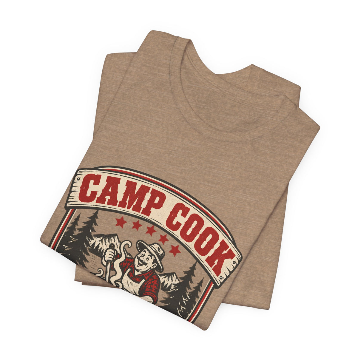 Camp Cook T-Shirt — Five-Star Meals One-Pot Menu Vintage Camping Tee