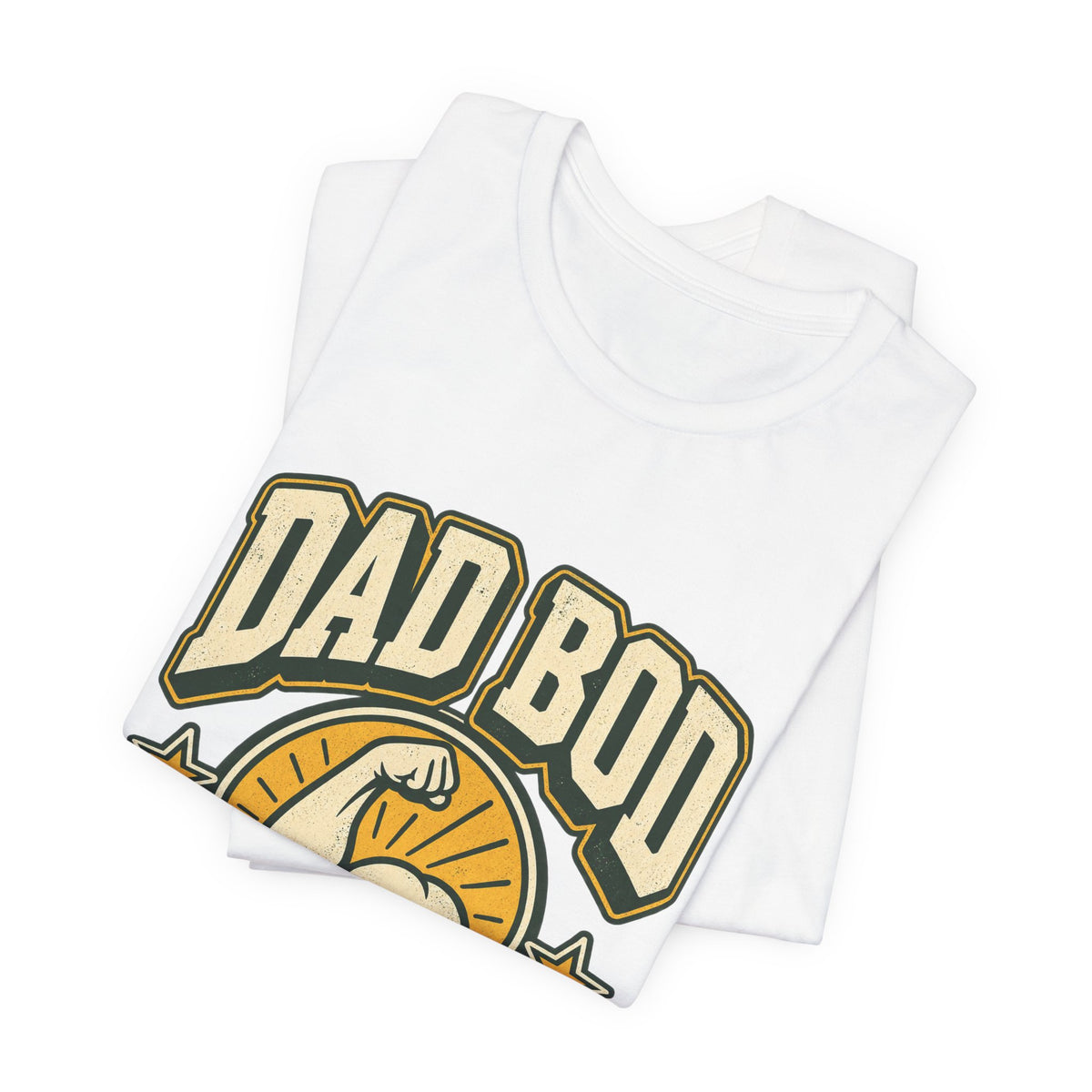 Dad Bod Built for Comfort T-Shirt — Vintage Funny Dad Body Tee