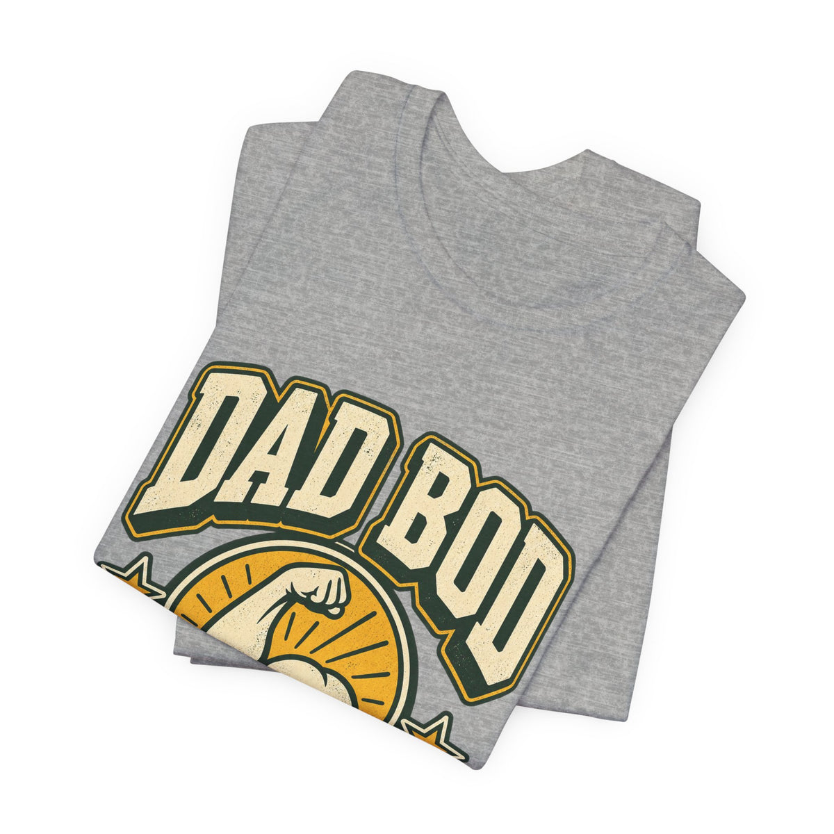Dad Bod Built for Comfort T-Shirt — Vintage Funny Dad Body Tee
