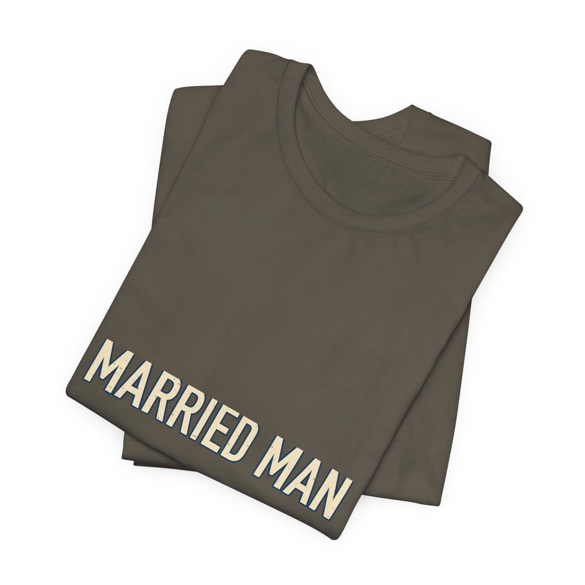 Married Man Fully Supervised T-Shirt — Funny Vintage Marriage Humor Tee