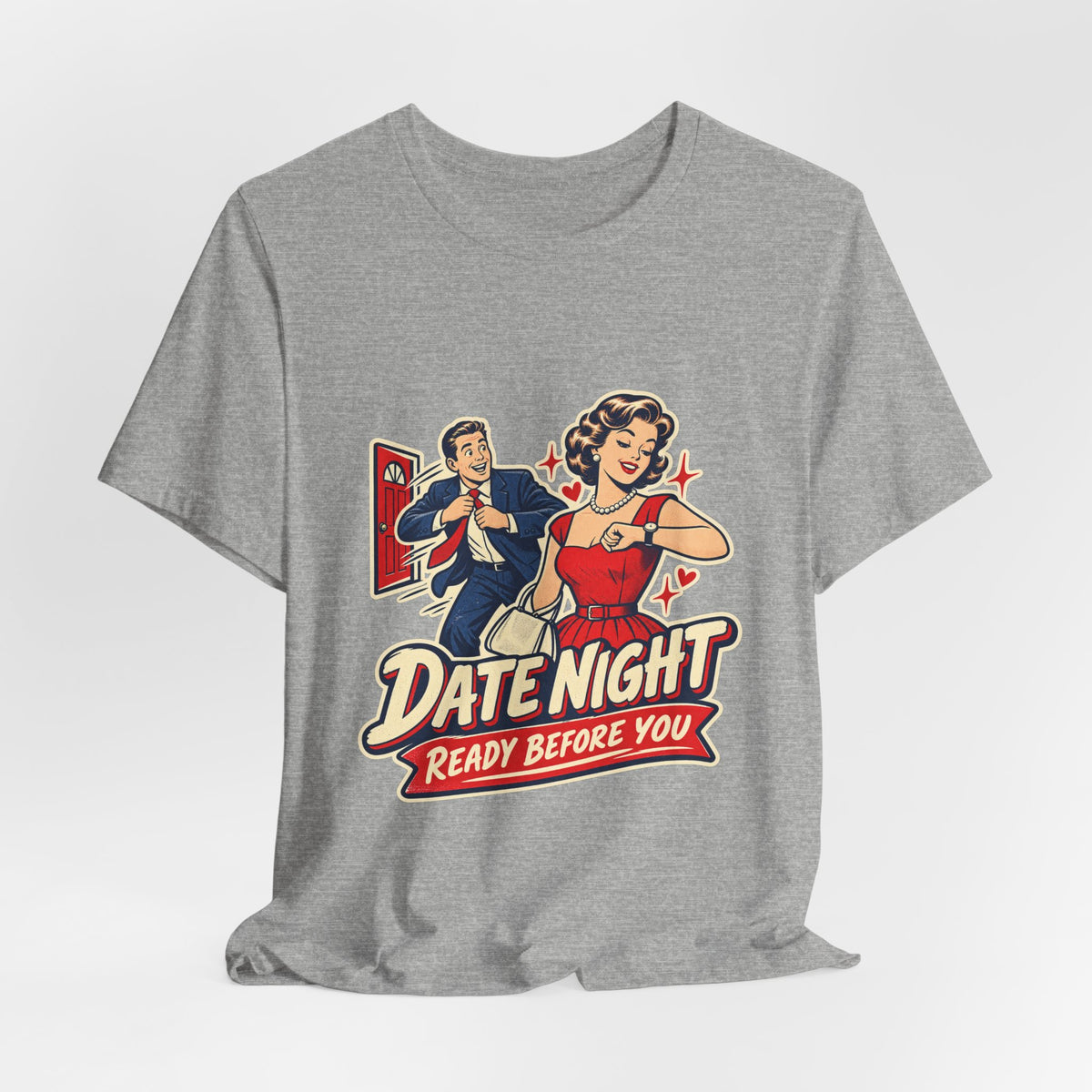 Date Night Ready Before You Retro Couple T-Shirt
