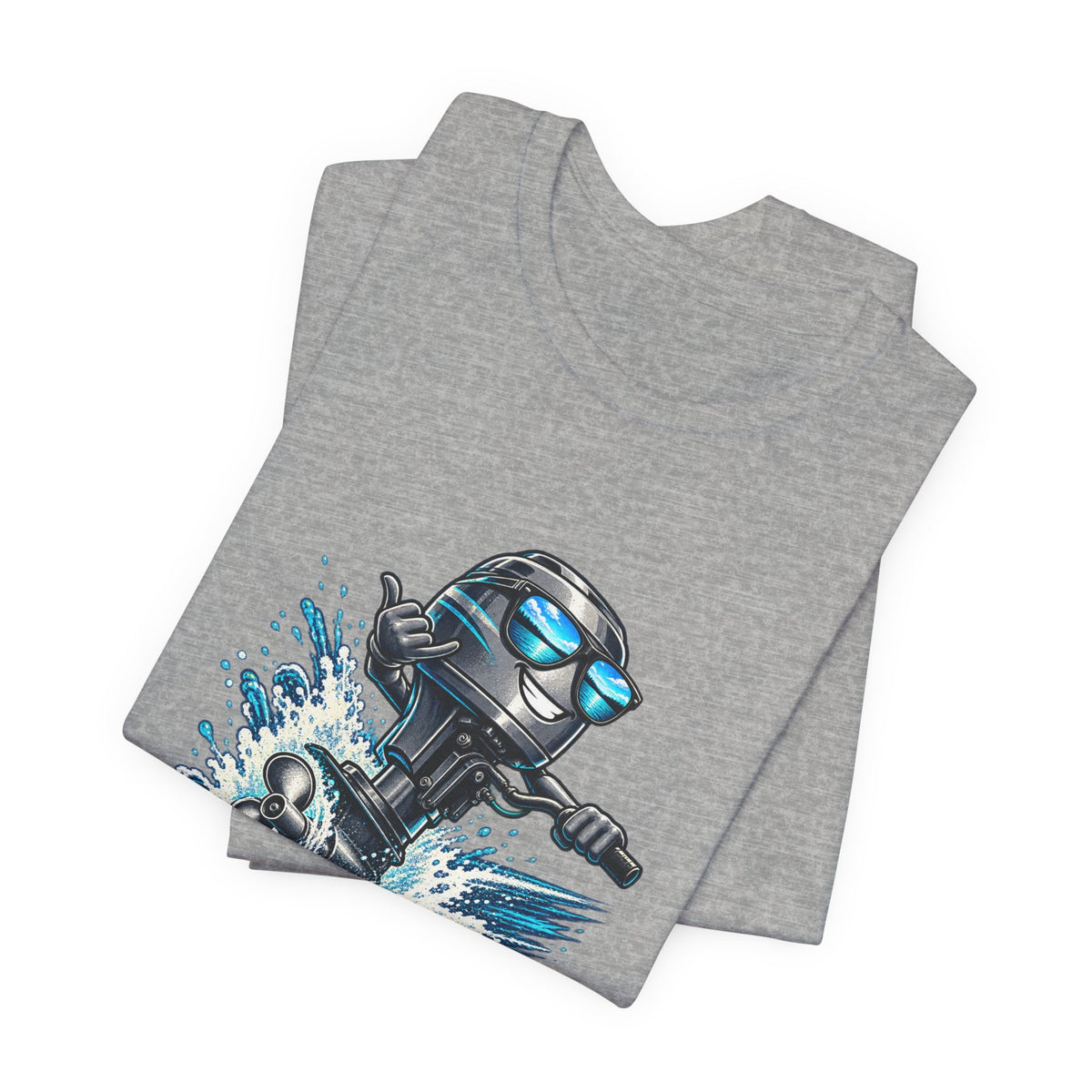 Current Mood: Outboard T-Shirt — Funny Boating and Outboard Motor Graphic Tee