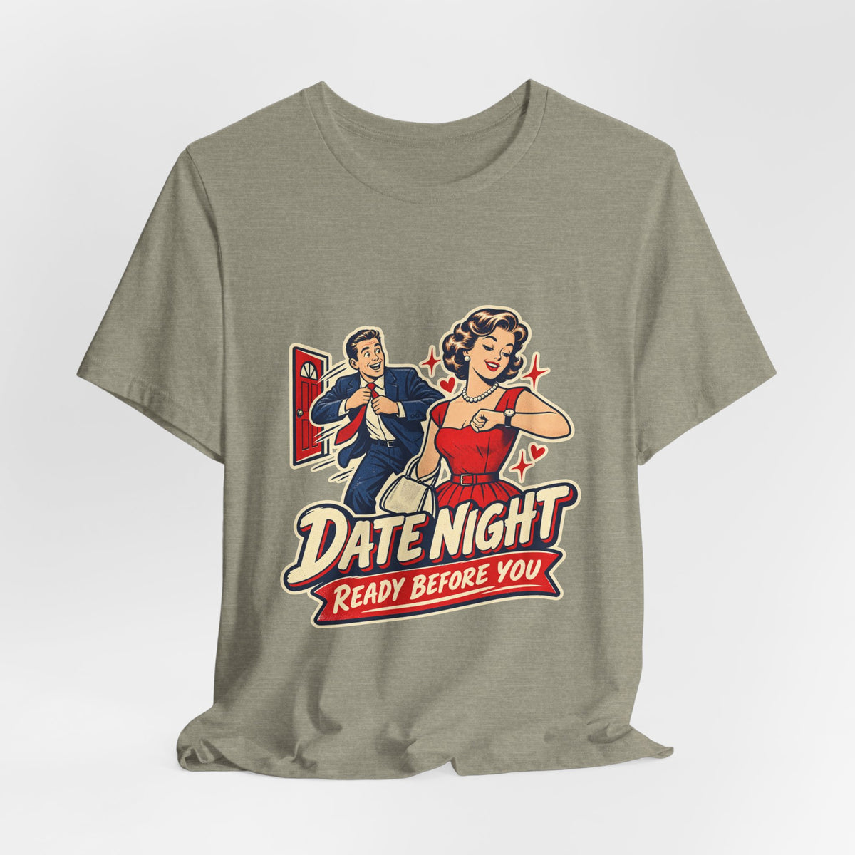 Date Night Ready Before You Retro Couple T-Shirt