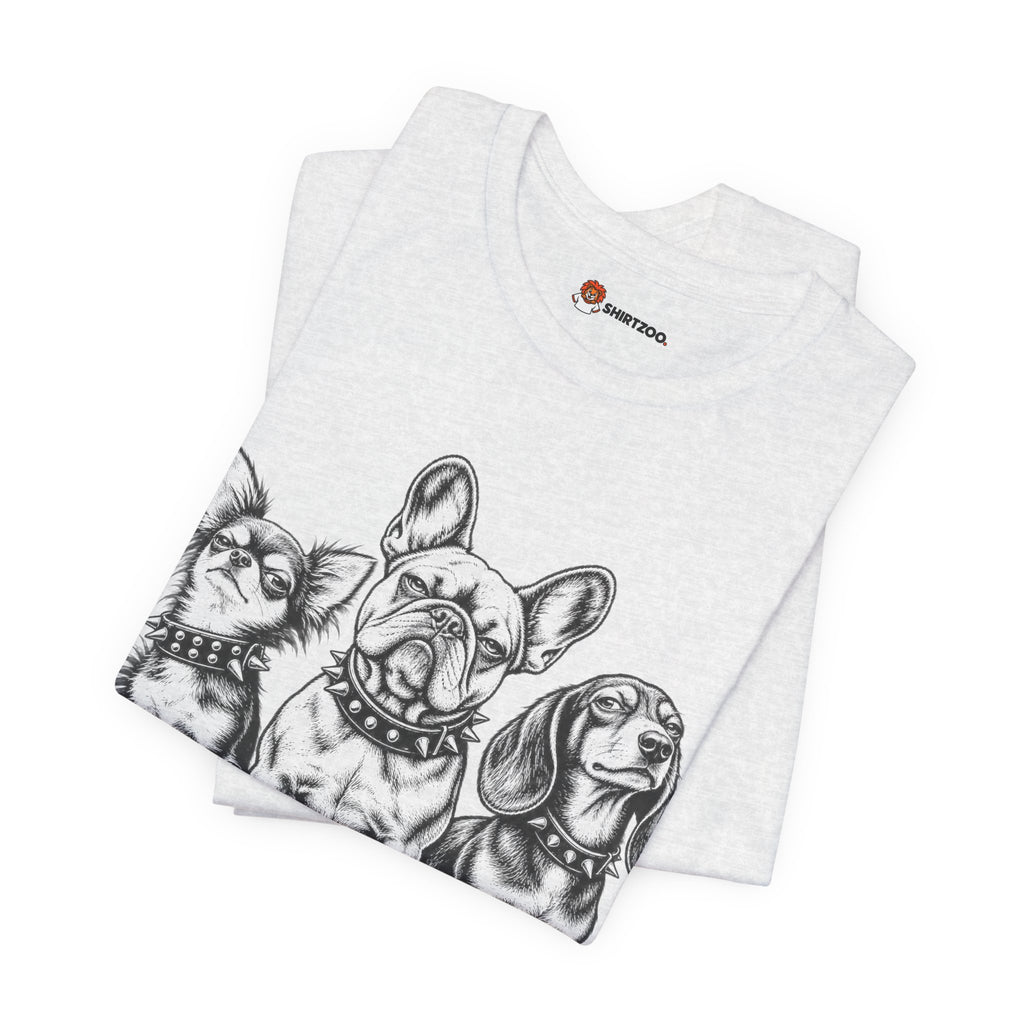 Dog Mom Squad T-Shirt — Small Dogs, Big Attitude Graphic Tee