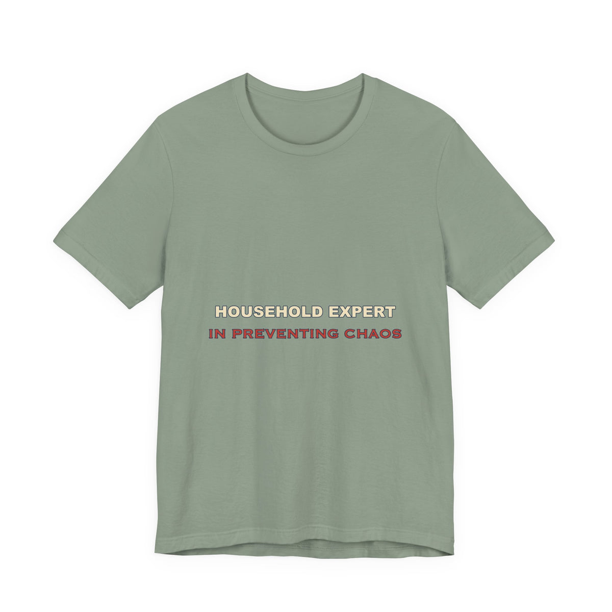 Household Expert in Preventing Chaos T-Shirt — Funny Home Organizer Vintage Tee