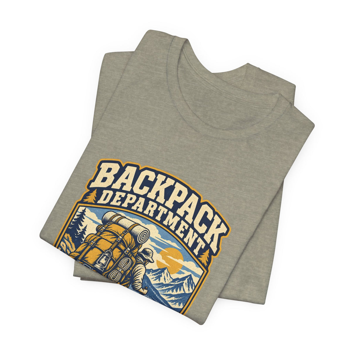 Backpack Department T-Shirt — Carrying the Group Vintage Hiking Tee