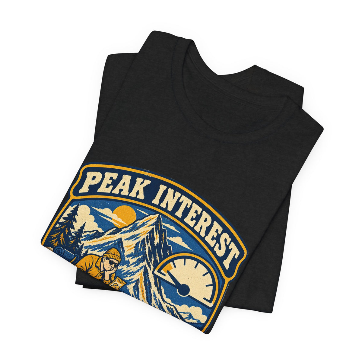 Peak Interest T-Shirt — Currently Very Low Vintage Mountain Hiking Tee