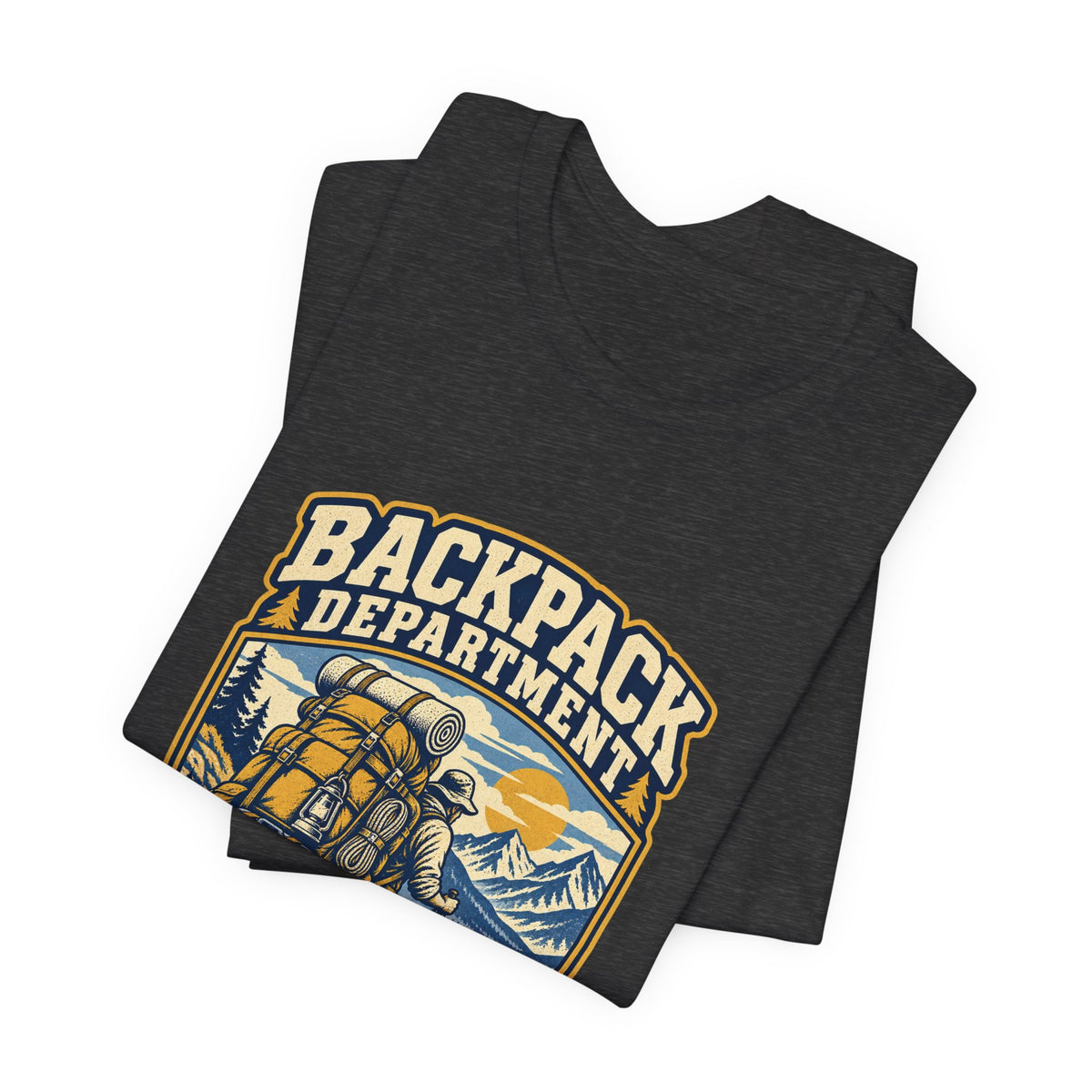Backpack Department T-Shirt — Carrying the Group Vintage Hiking Tee