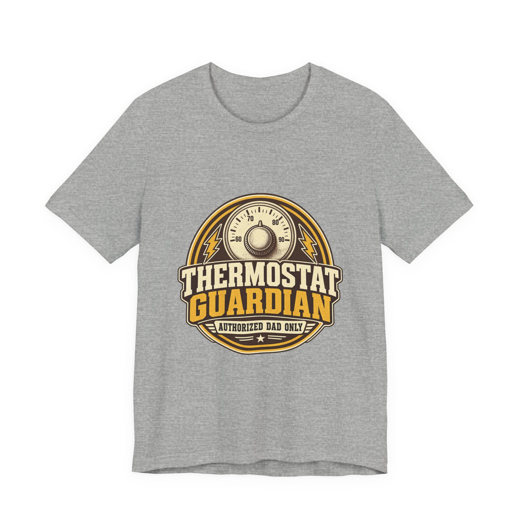 Thermostat Guardian Authorized Dad Only Vintage Dad T-Shirt