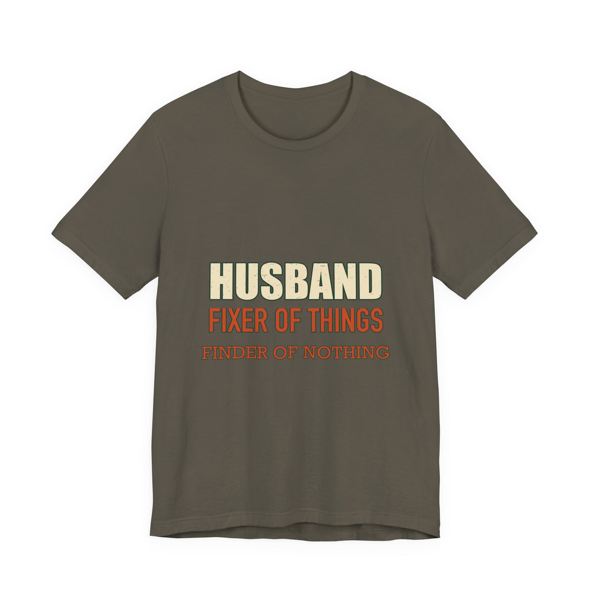 Husband Fixer of Things T-Shirt — Funny Vintage Husband Humor Tee