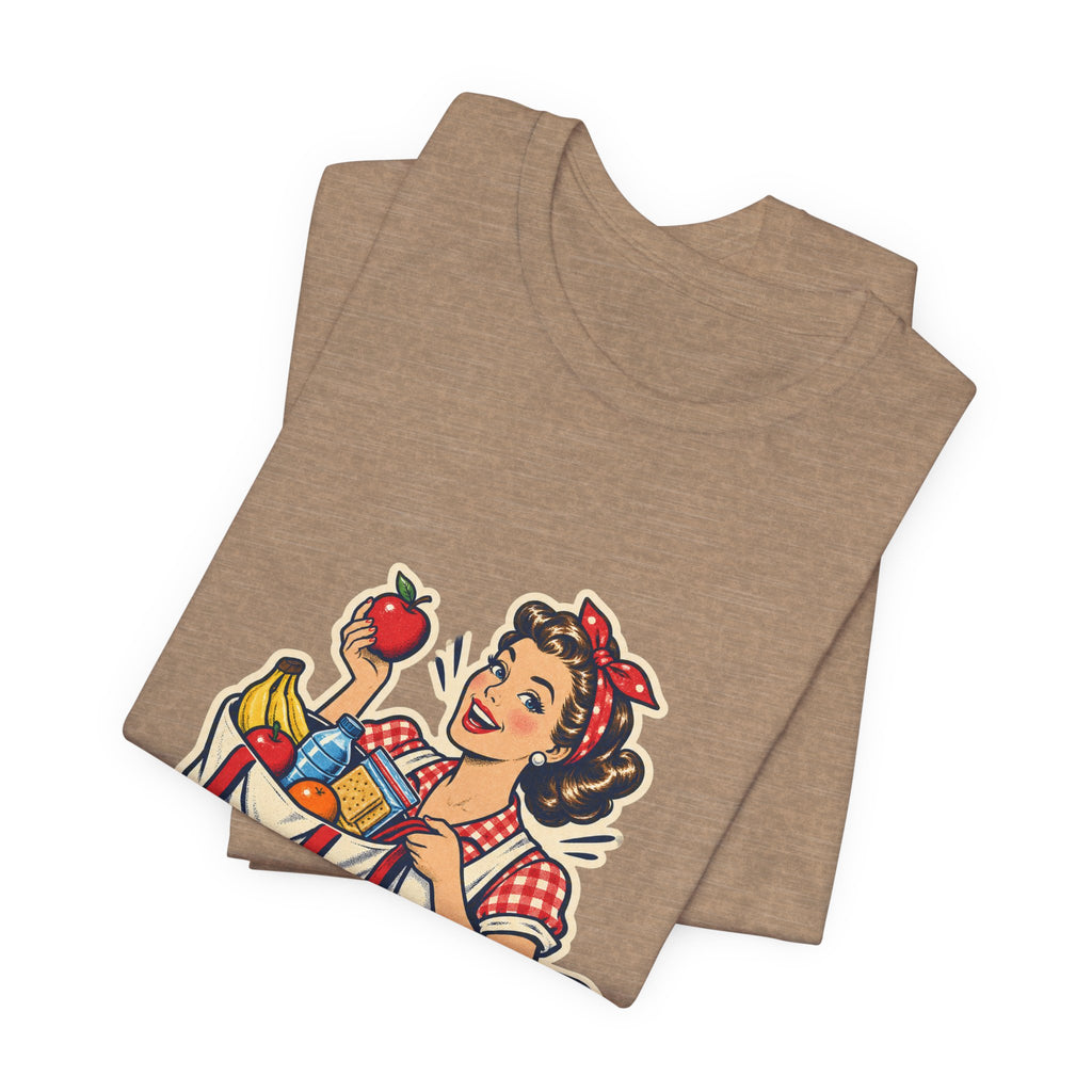Snack Department Emergency Supply Vintage Grocery Pinup Tee