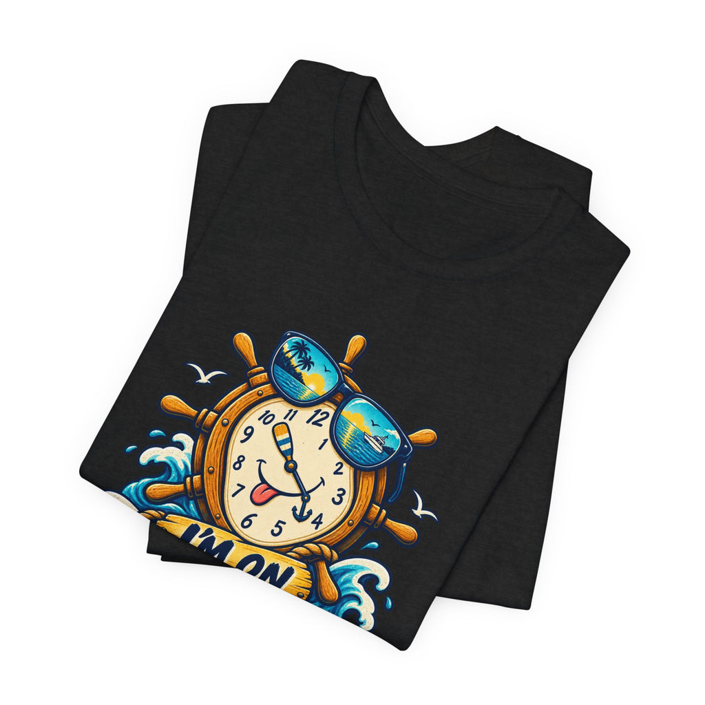 I'm on Boat Time T-Shirt — Funny Nautical Vintage Boating Design