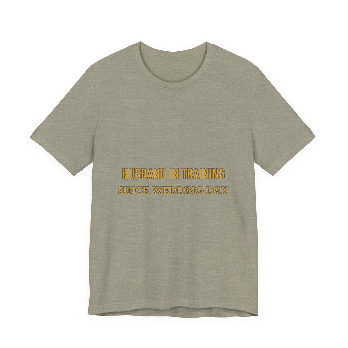 Husband in Training T-Shirt — Since Wedding Day Vintage Marriage Humor Tee