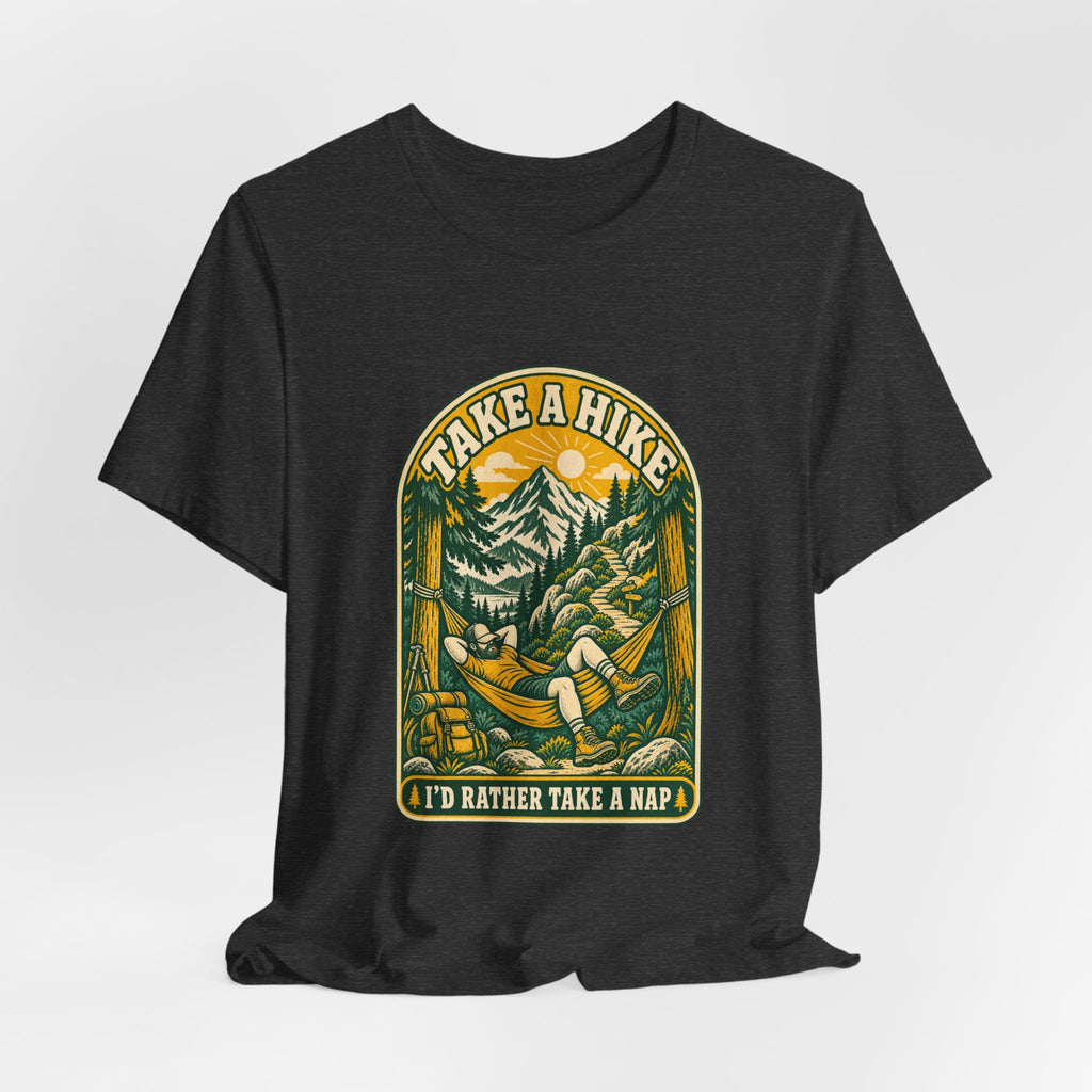 I'd Rather Take a Nap Vintage Hiking T-Shirt — Hammock Mountain Outdoors Tee