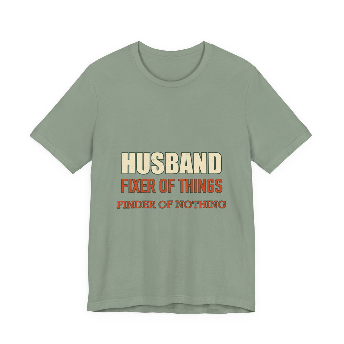 Husband Fixer of Things T-Shirt — Funny Vintage Husband Humor Tee