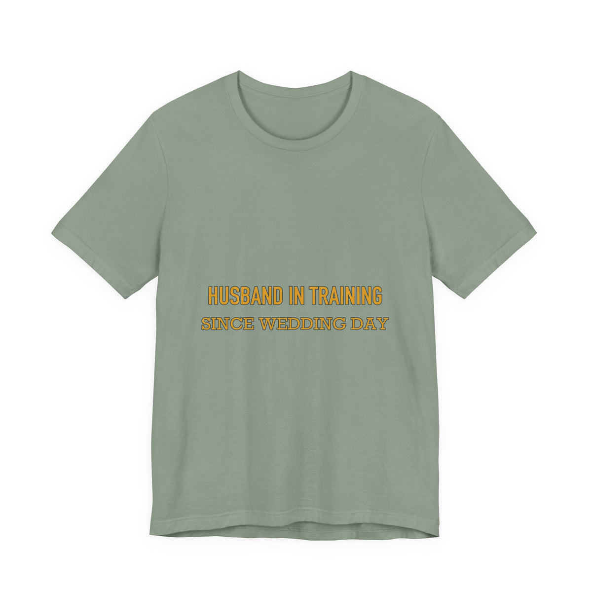 Husband in Training T-Shirt — Since Wedding Day Vintage Marriage Humor Tee