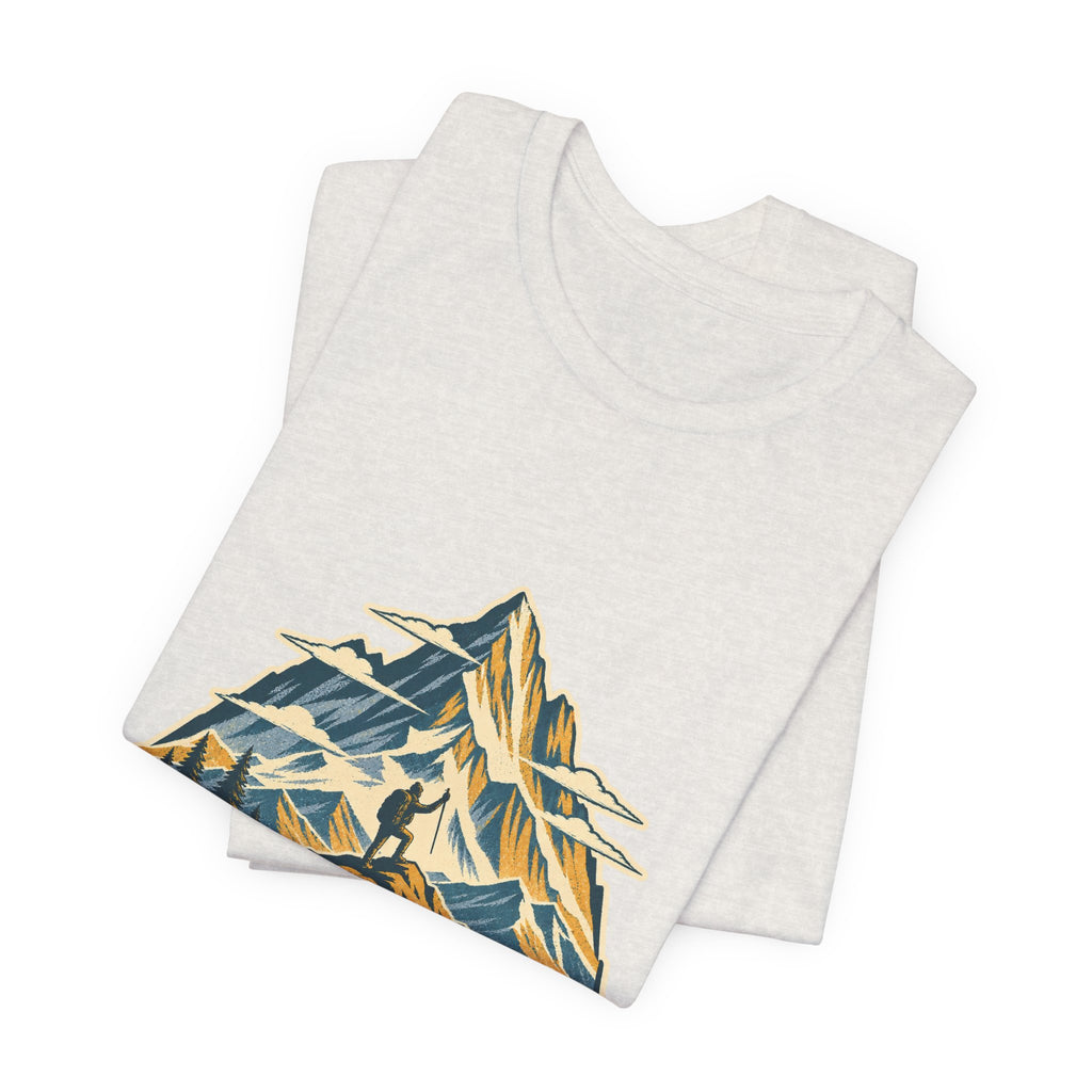 High Altitude Low Expectations T-Shirt — Vintage Mountain Hiking Tee