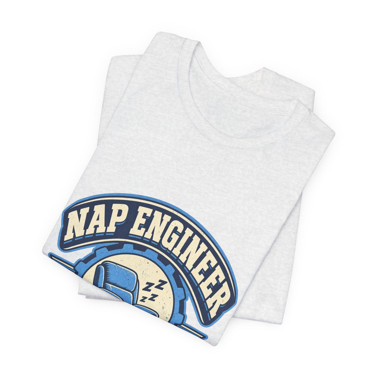 Vintage Nap Engineer T-Shirt — Field Tested Daily Recliner Design