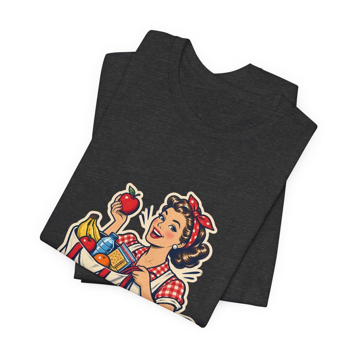 Snack Department Emergency Supply Vintage Grocery Pinup Tee