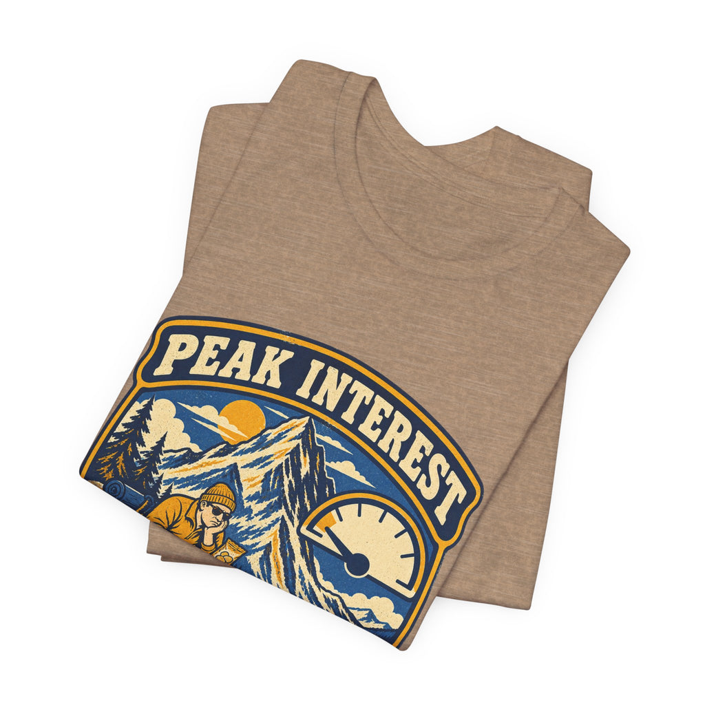 Peak Interest T-Shirt — Currently Very Low Vintage Mountain Hiking Tee