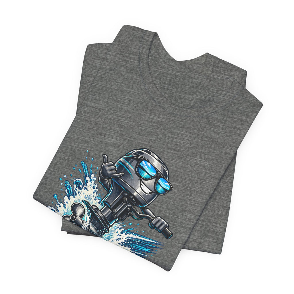 Current Mood: Outboard T-Shirt — Funny Boating and Outboard Motor Graphic Tee