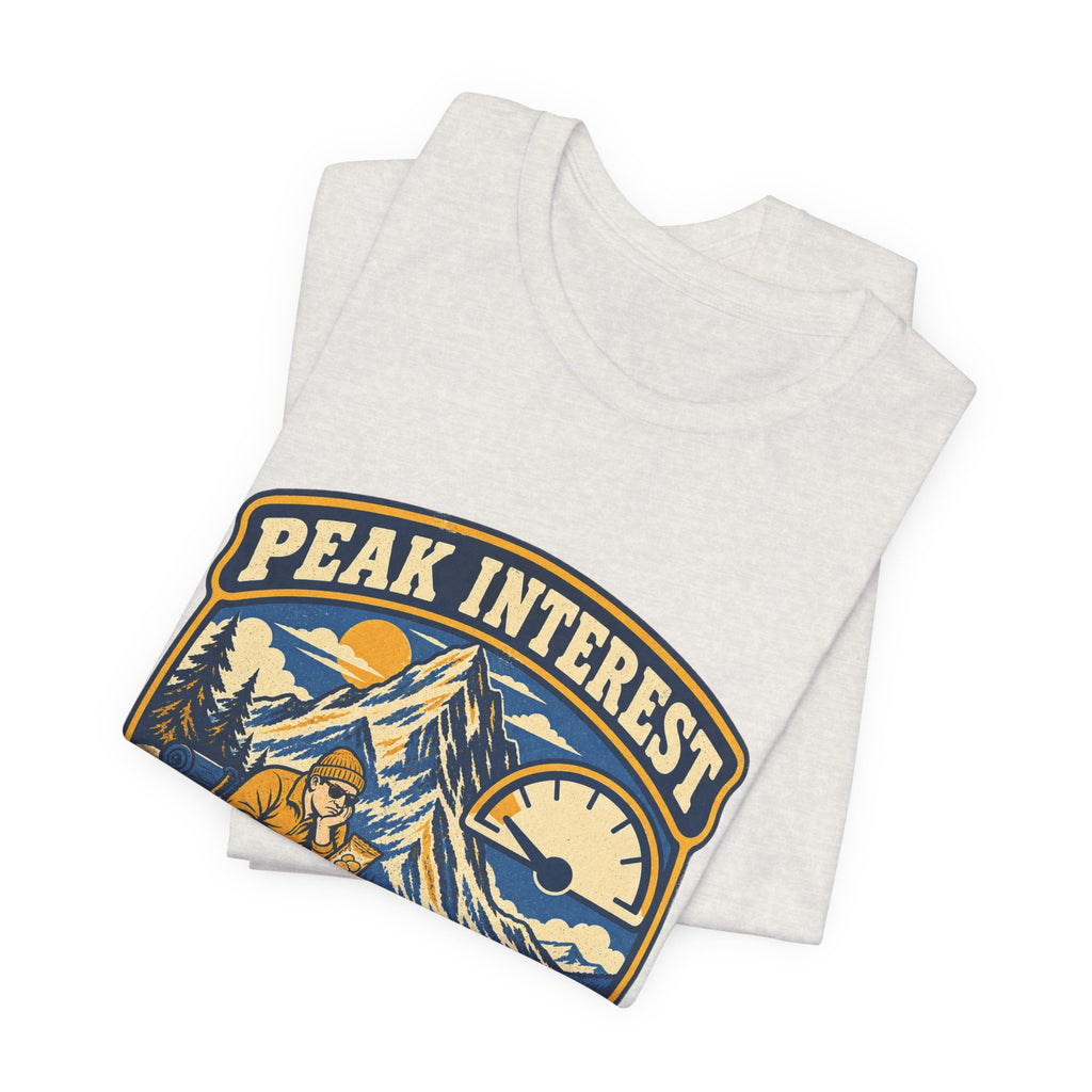 Peak Interest T-Shirt — Currently Very Low Vintage Mountain Hiking Tee