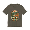 Nature Called, I Answered With Snacks T-Shirt — Funny Hiking & Camping Vintage Outdoors Tee