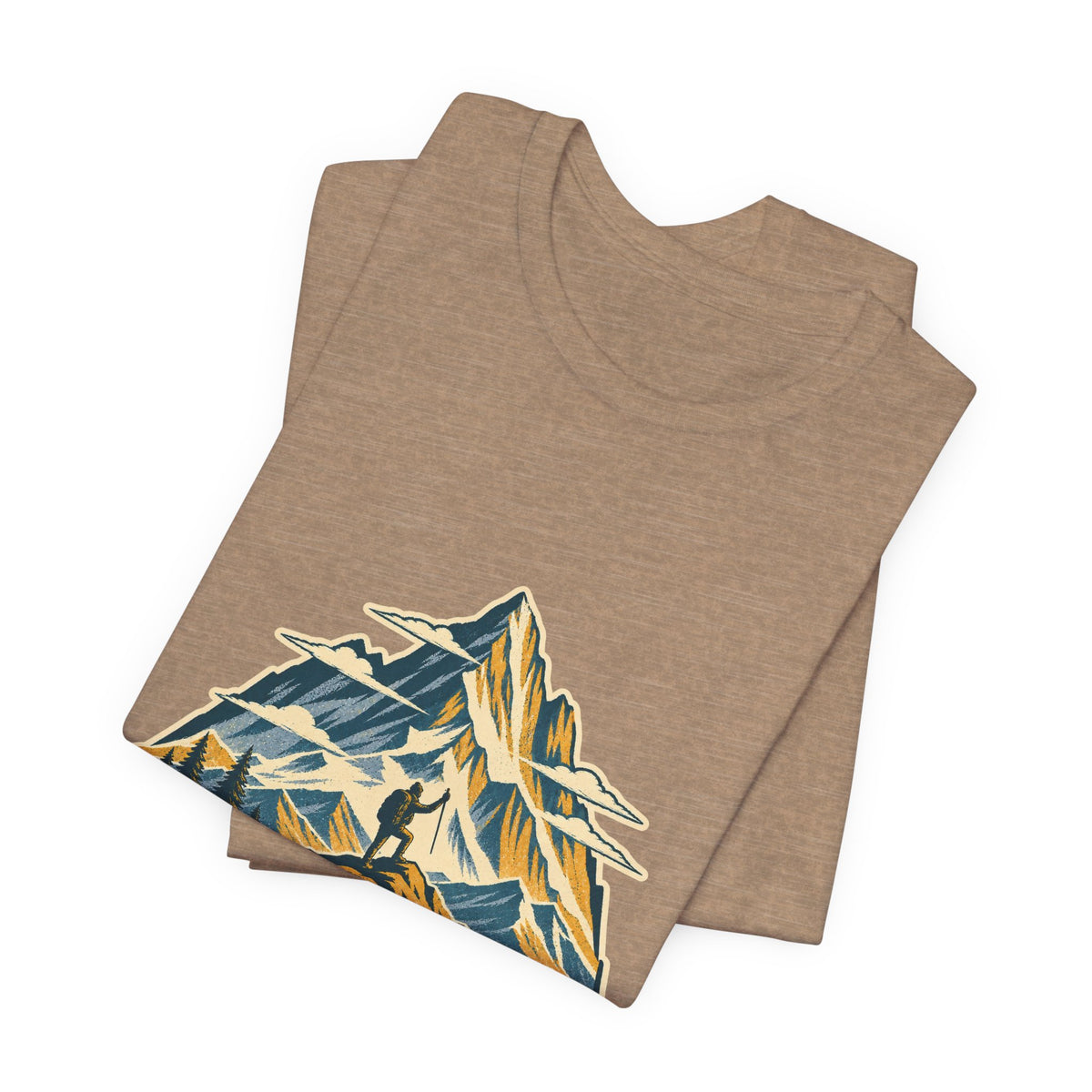 High Altitude Low Expectations T-Shirt — Vintage Mountain Hiking Tee