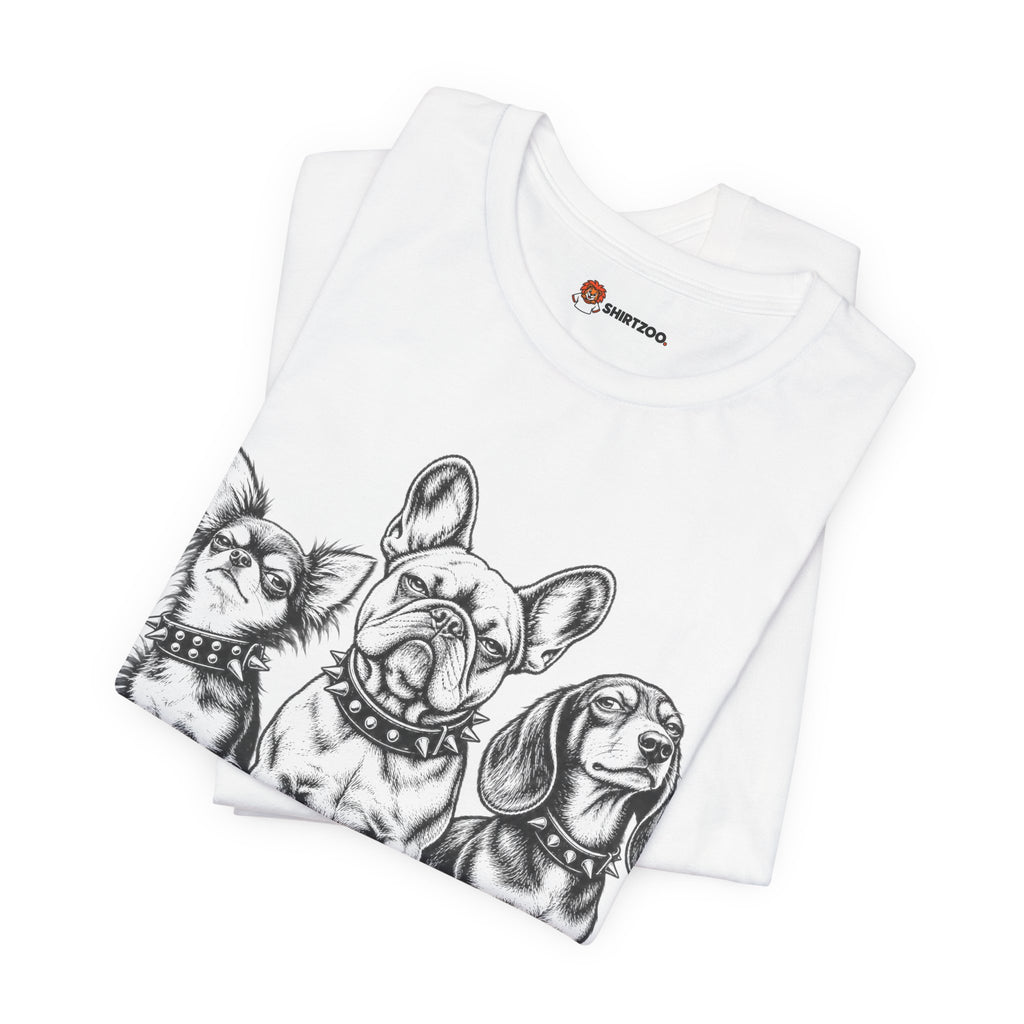 Dog Mom Squad T-Shirt — Small Dogs, Big Attitude Graphic Tee