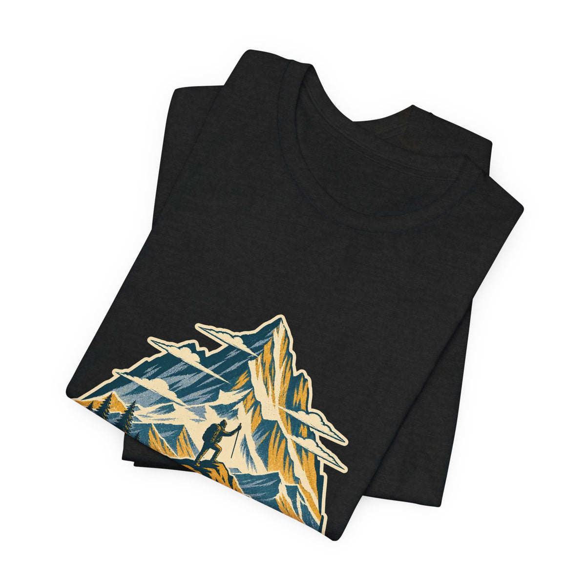 High Altitude Low Expectations T-Shirt — Vintage Mountain Hiking Tee