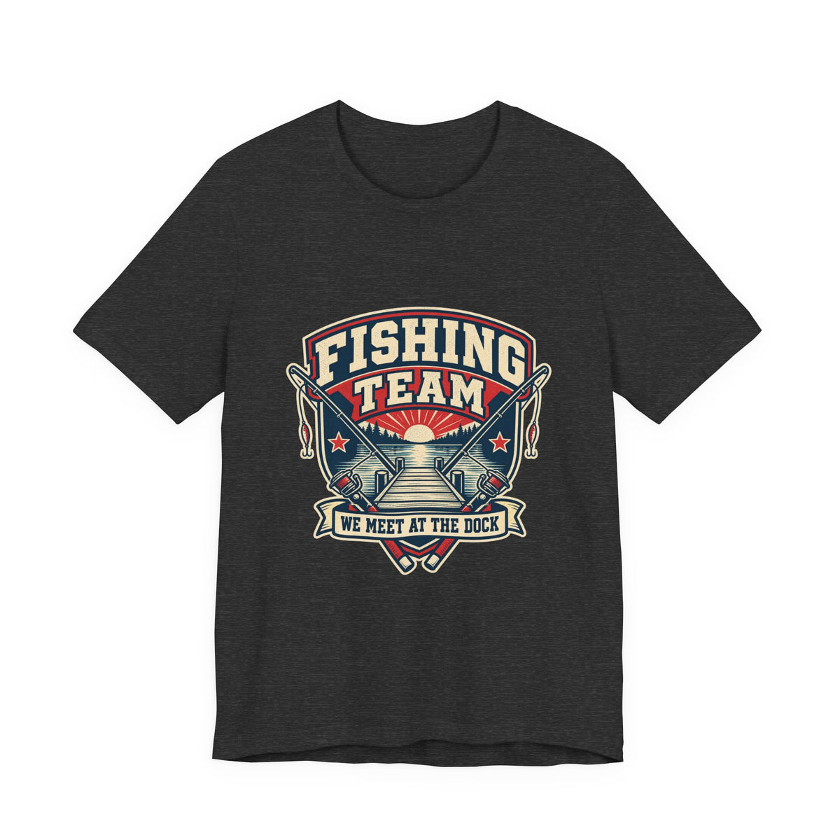 Fishing Team T-Shirt — We Meet at the Dock Vintage Fishing Tee