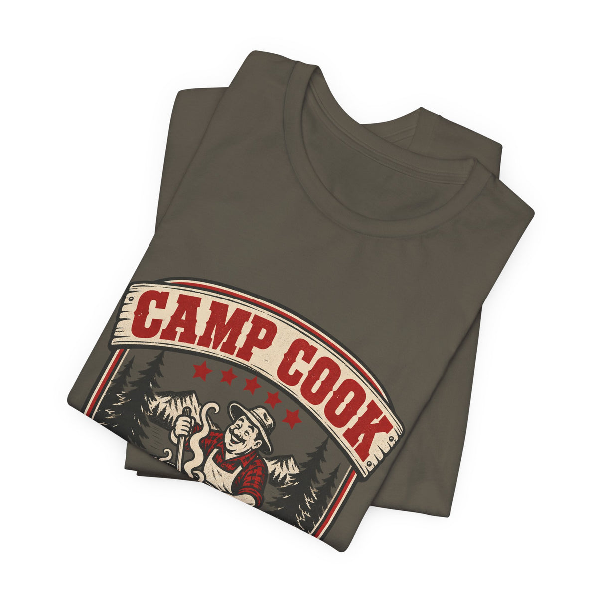 Camp Cook T-Shirt — Five-Star Meals One-Pot Menu Vintage Camping Tee