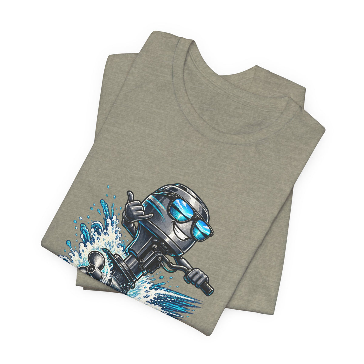 Current Mood: Outboard T-Shirt — Funny Boating and Outboard Motor Graphic Tee