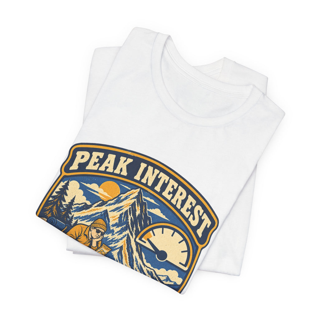 Peak Interest T-Shirt — Currently Very Low Vintage Mountain Hiking Tee