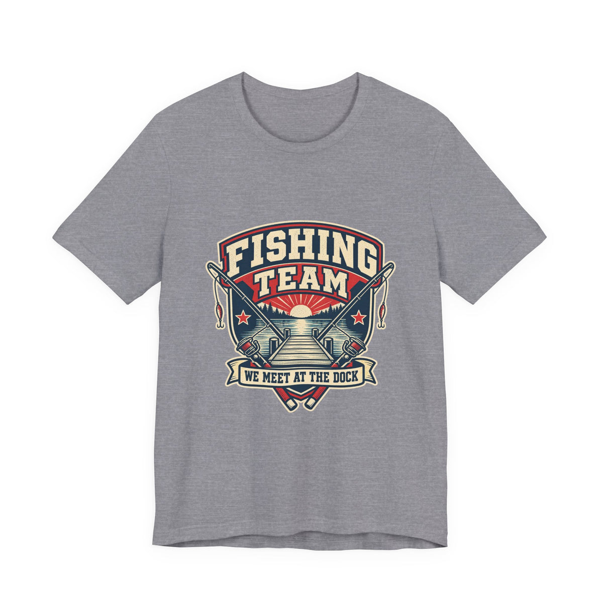 Fishing Team T-Shirt — We Meet at the Dock Vintage Fishing Tee