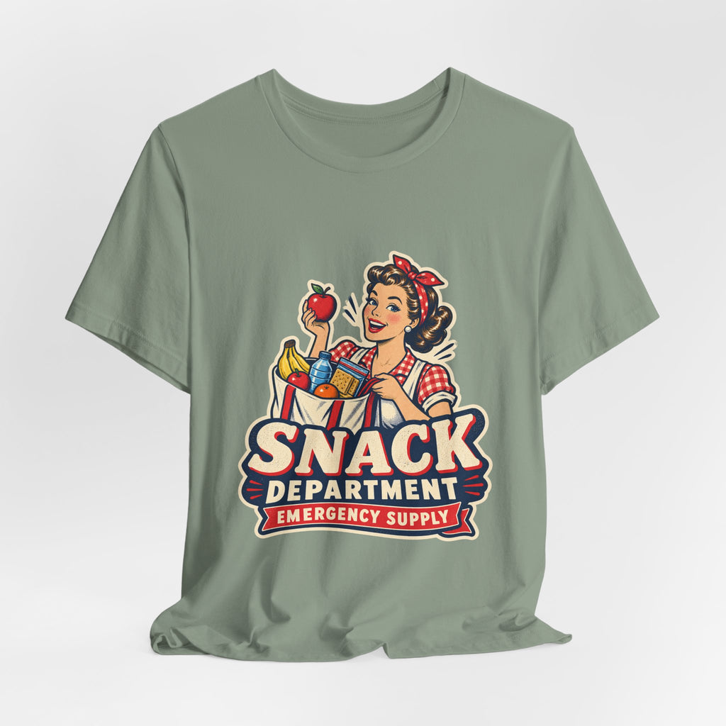 Snack Department Emergency Supply Vintage Grocery Pinup Tee