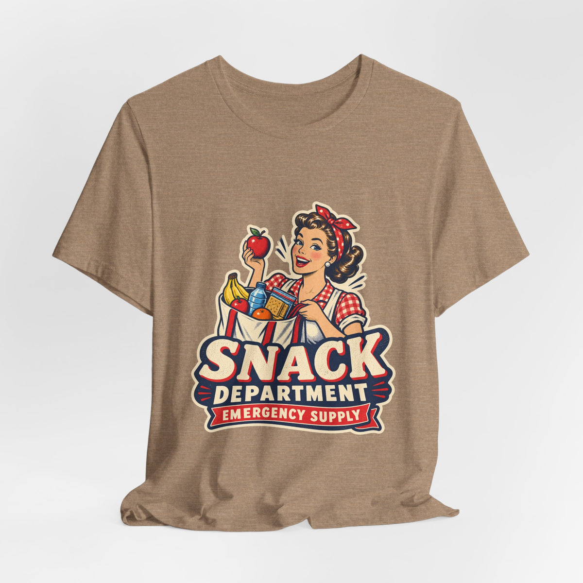 Snack Department Emergency Supply Vintage Grocery Pinup Tee