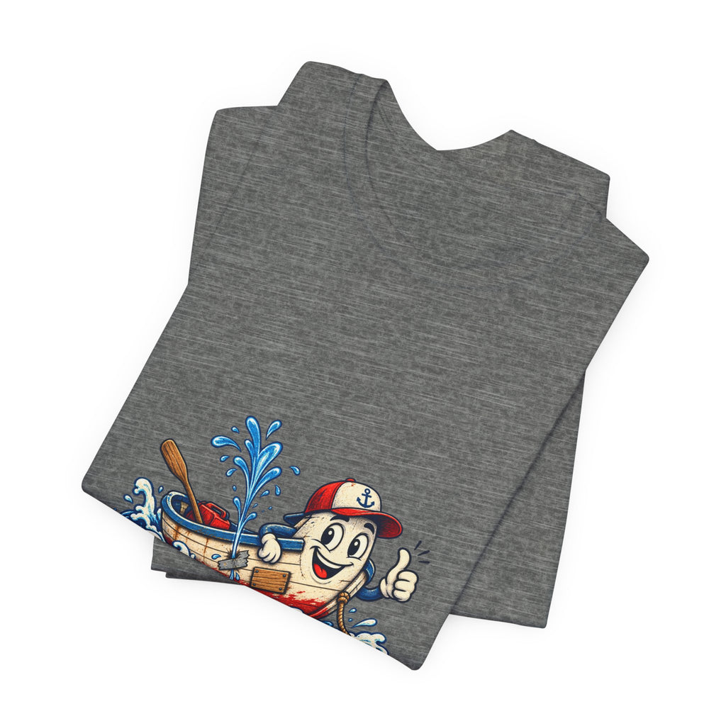 Unsinkable-ish Boat T-Shirt, Funny Nautical Vintage Cartoon Tee
