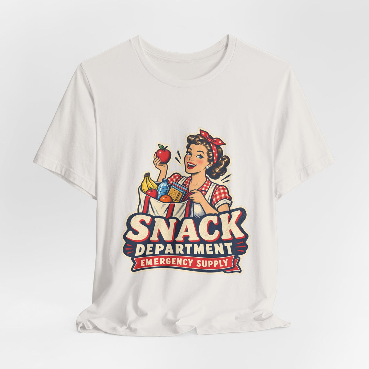 Snack Department Emergency Supply Vintage Grocery Pinup Tee