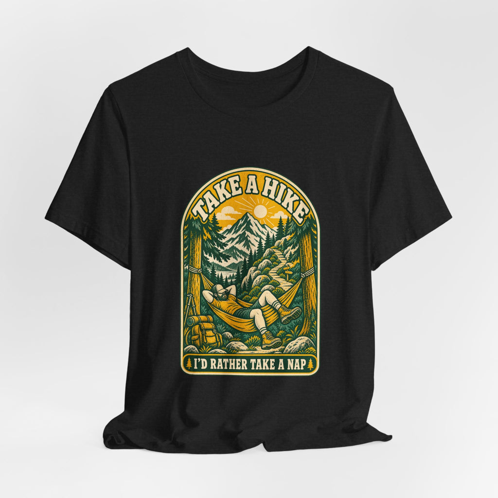 I'd Rather Take a Nap Vintage Hiking T-Shirt — Hammock Mountain Outdoors Tee