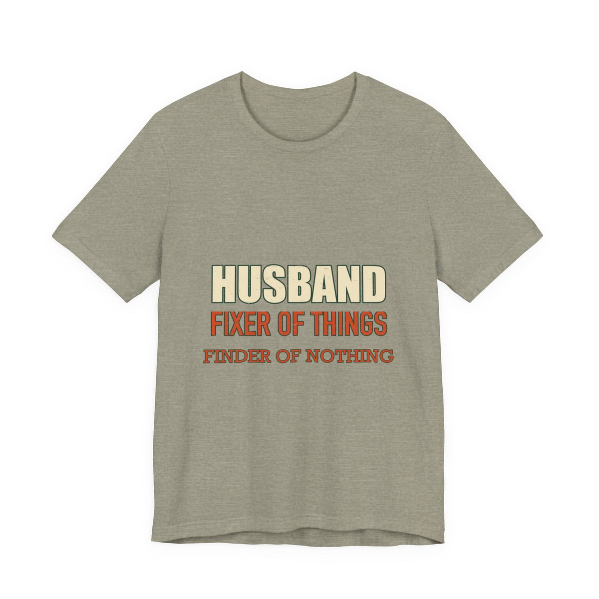 Husband Fixer of Things T-Shirt — Funny Vintage Husband Humor Tee