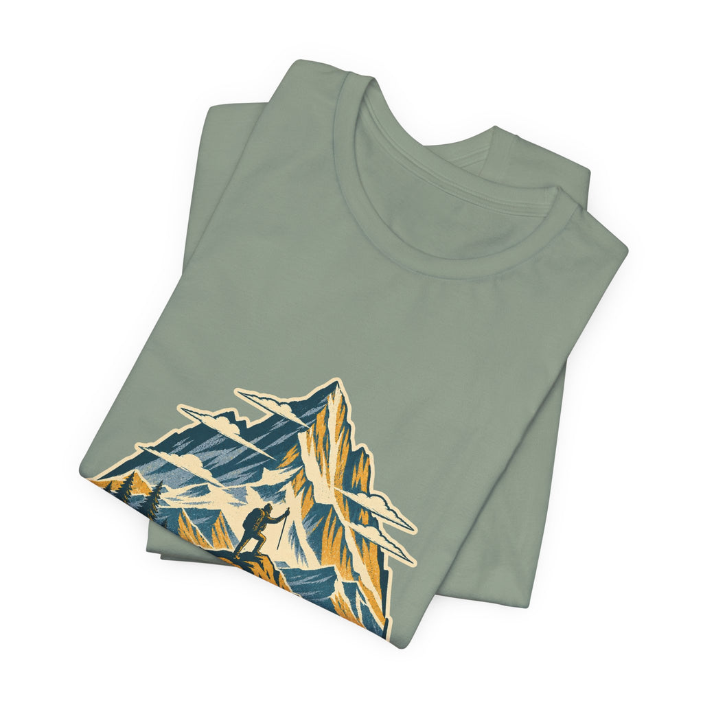 High Altitude Low Expectations T-Shirt — Vintage Mountain Hiking Tee